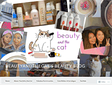 Tablet Screenshot of beautyandthecat.com